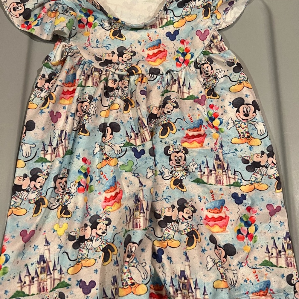 Colorful Disney Mickey Mouse Dress